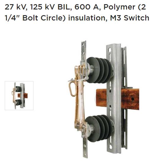 Switch Hook 600A 27kv